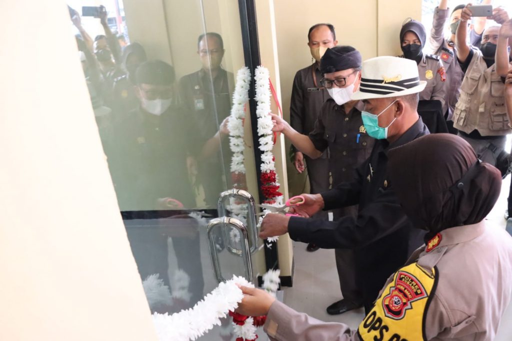 Kegiatan Serah Terima Hibah Dan Peresmian gedung Aula Dan Gedung Sat Reskrim Polres Subang Dari Pemda Kab. Subang