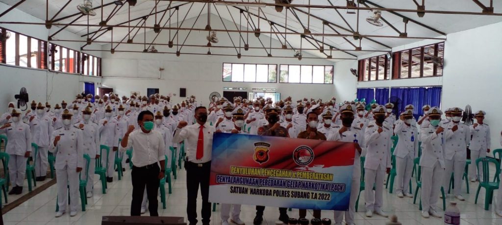 Satuan Reserse Narkoba Polres Subang Melaksanakan Penyuluhan Dan Sosialisasi Bahaya Narkoba Kabupaten Subang