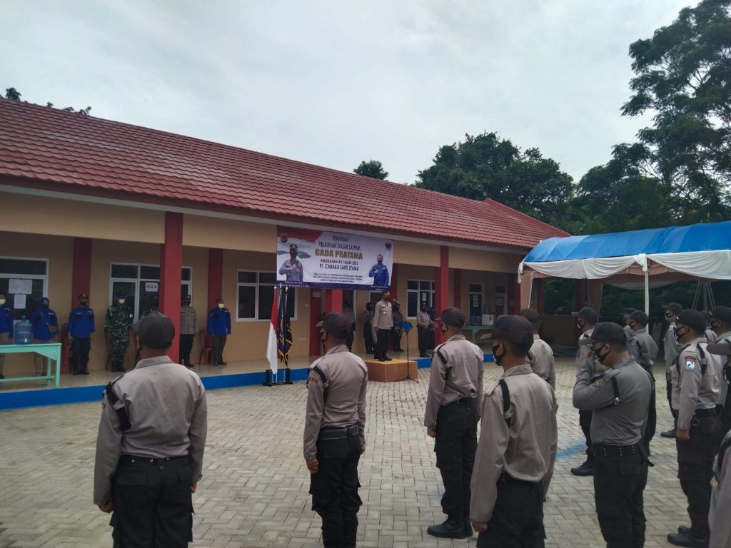 Sat Binmas Polres Subang hadiri Upacara pembukaan Pelatihan Satpam Gada Pratama di PT. CSU