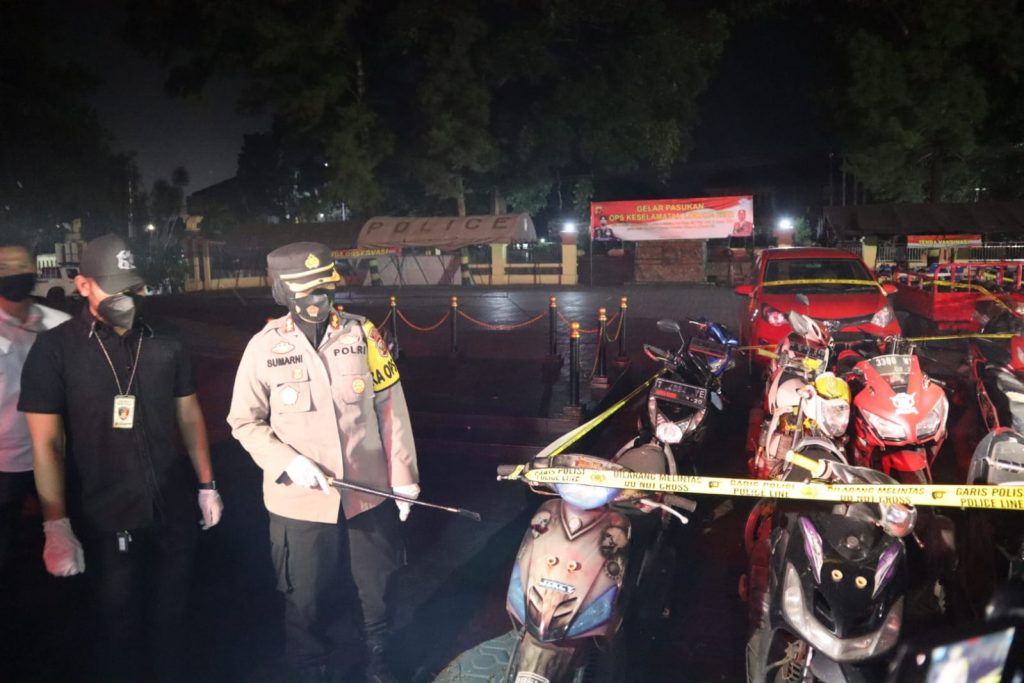 Operasi Jaran Lodaya, Polres Subang Ringkus Sembilan Pelaku Curanmor Dengan Menyita Puluhan Kendaraan