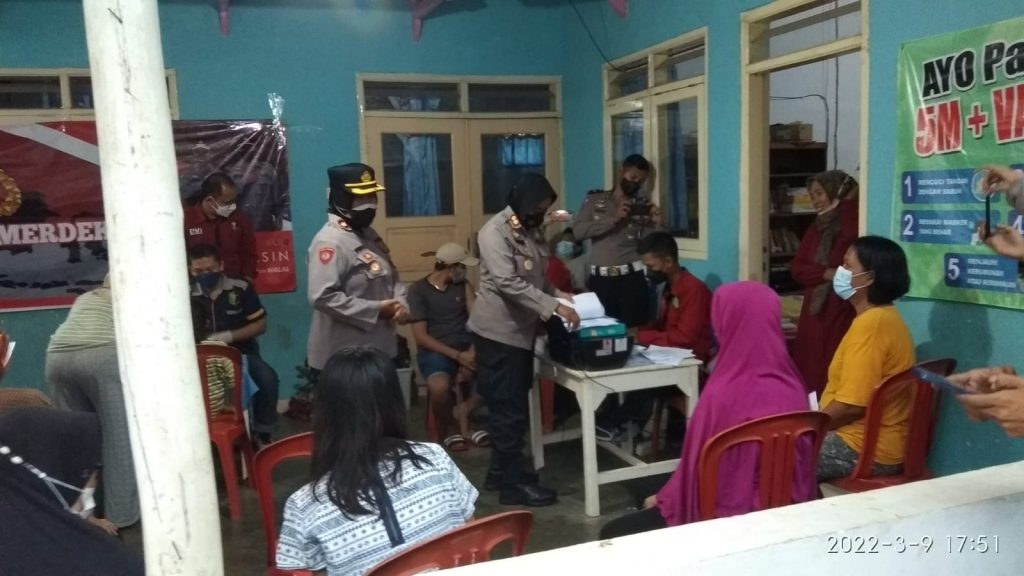 Polres Subang Gelar Vaksinasi Mobile Secara Door To Door