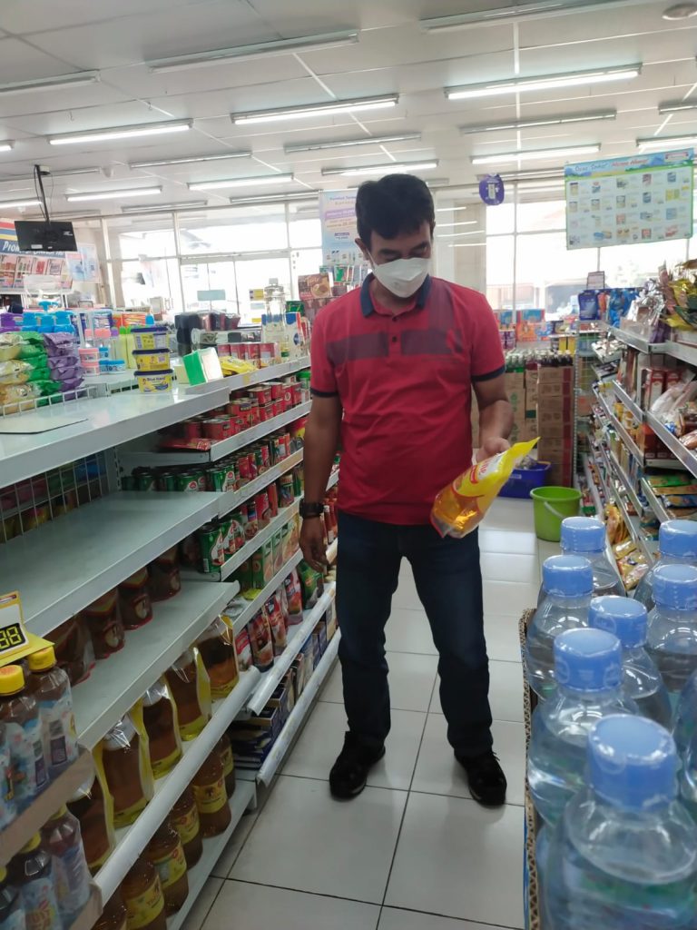 Kelangkaan Minyak Goreng Jadi Perhatian Khusus Jajaran Unit Reskrim Polsek Pusaka Nagara