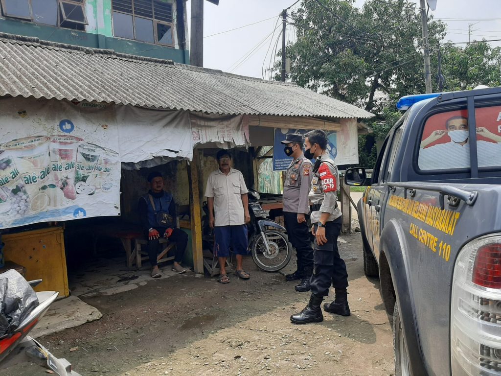 Polsek Pabuaran Laksankan Patroli Obvit Antisipasi Kerawanan C3 dan Laka Lantas